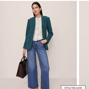 Ann Taylor Teal Women's Blazer